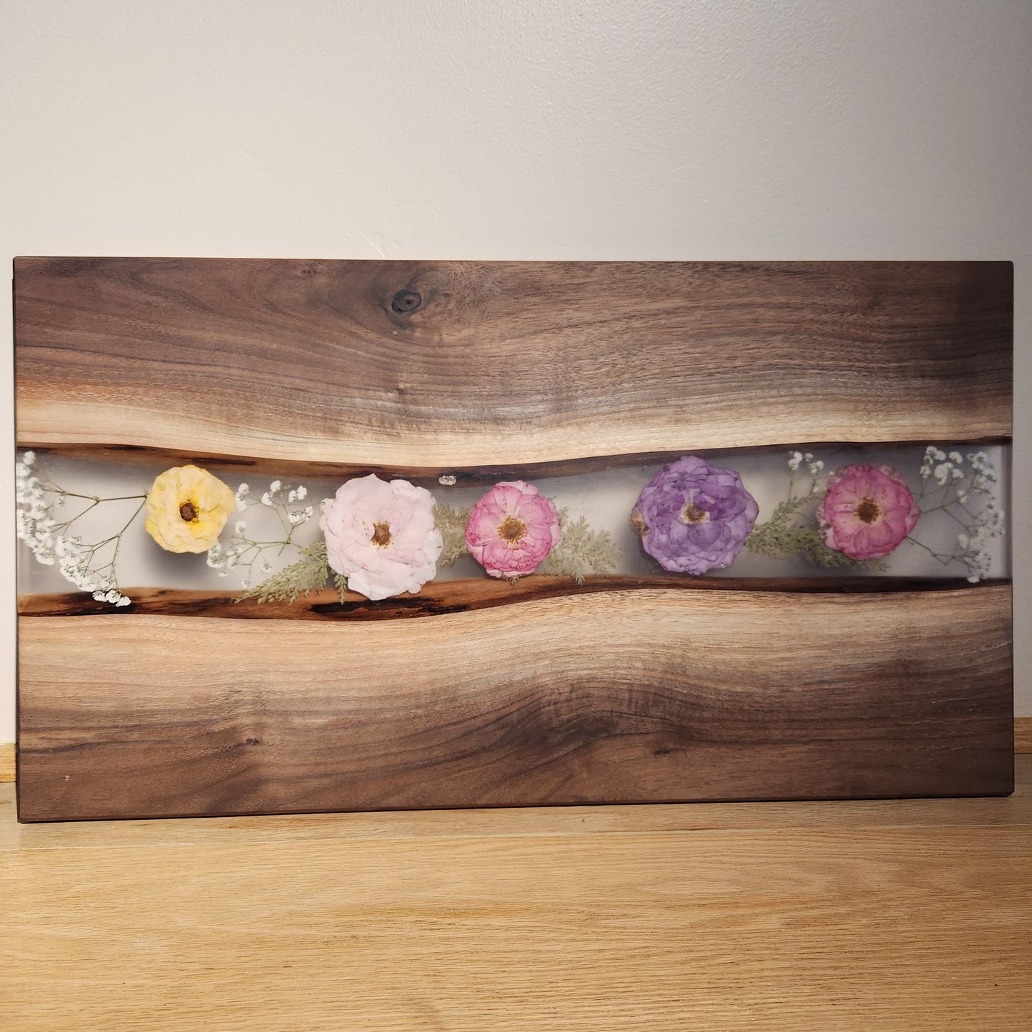 Custom floral river board