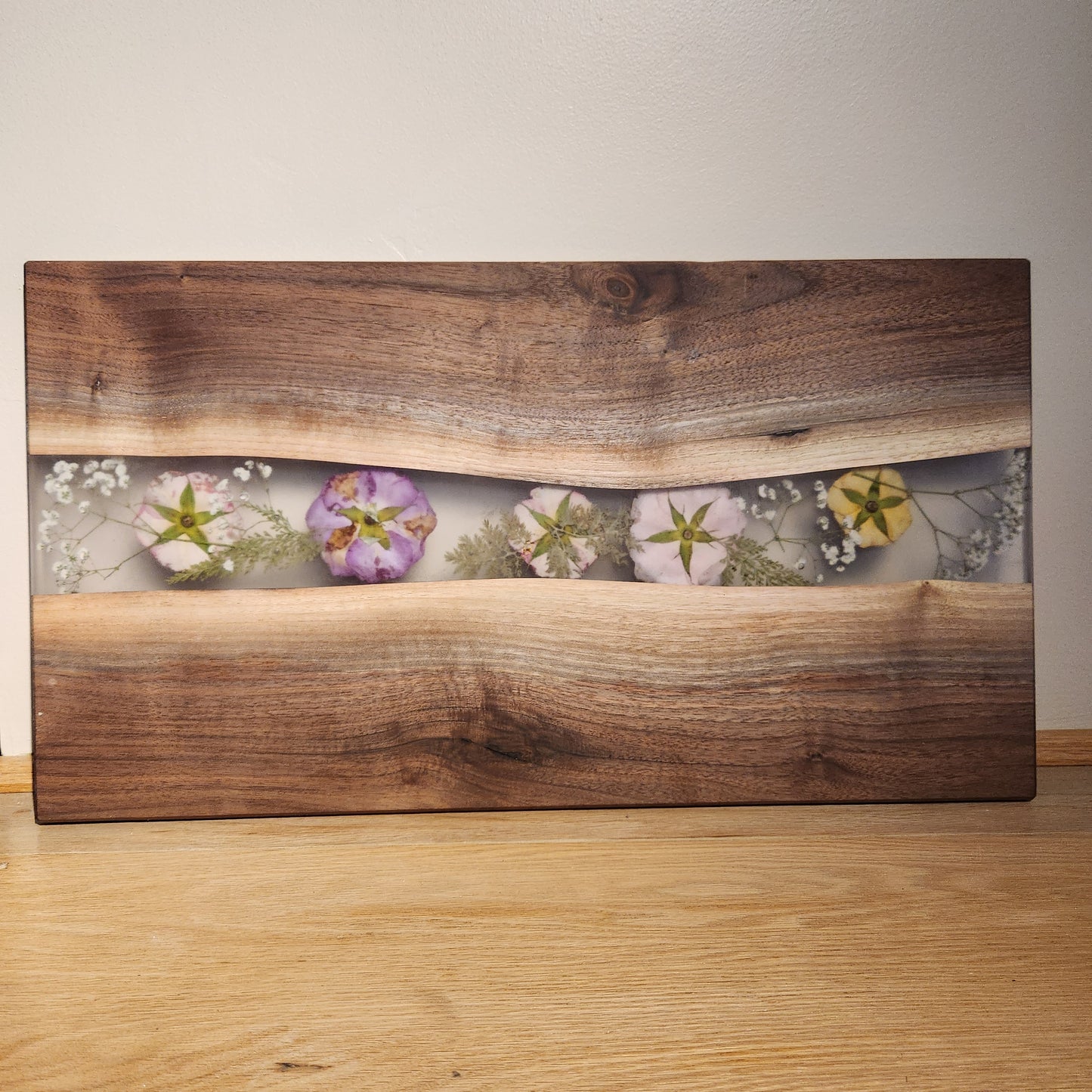 Custom floral river board