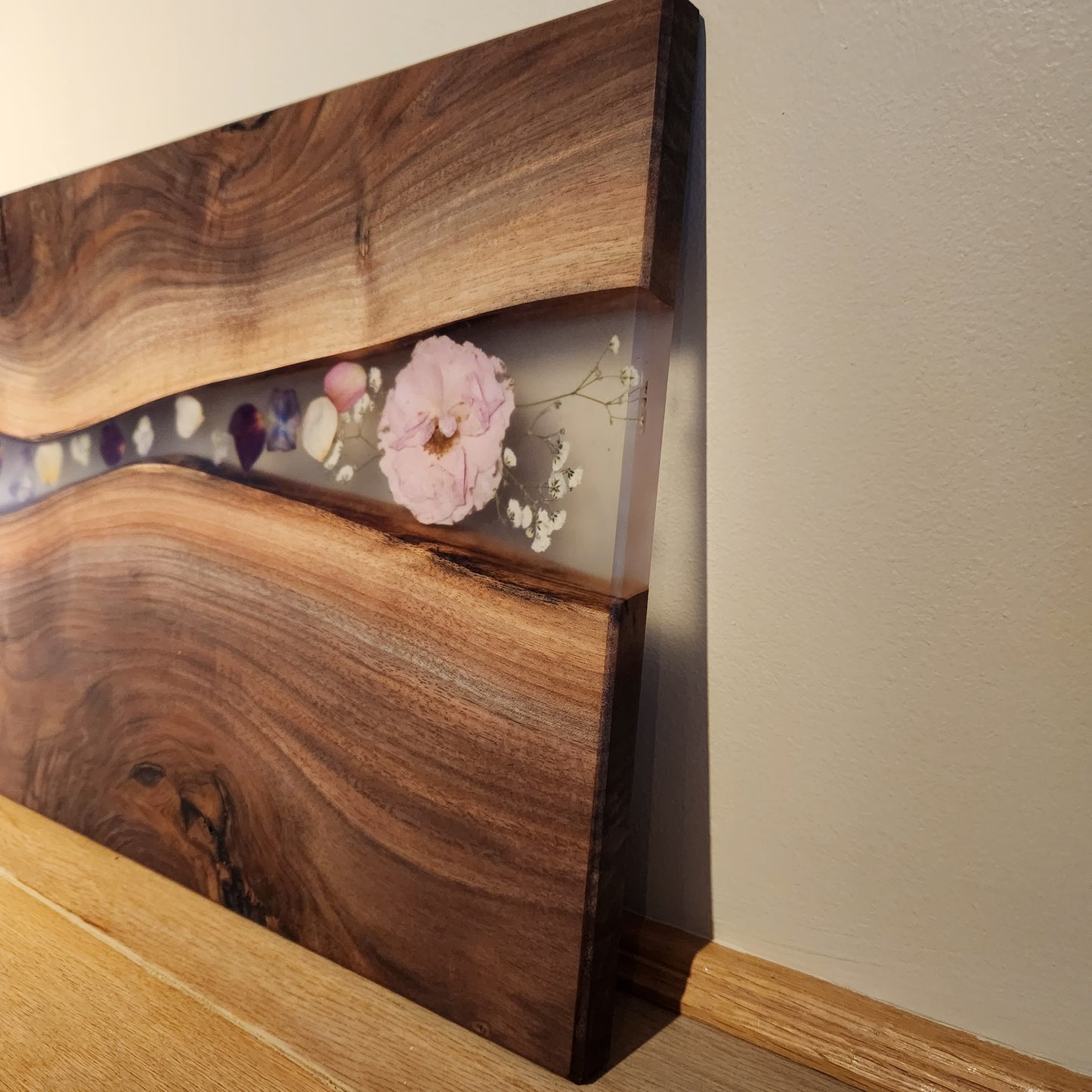 Custom floral river board
