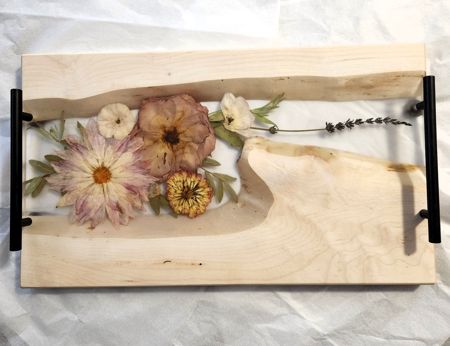 Custom floral river board