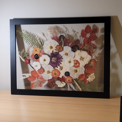 16" x 20" Framed Bouquet