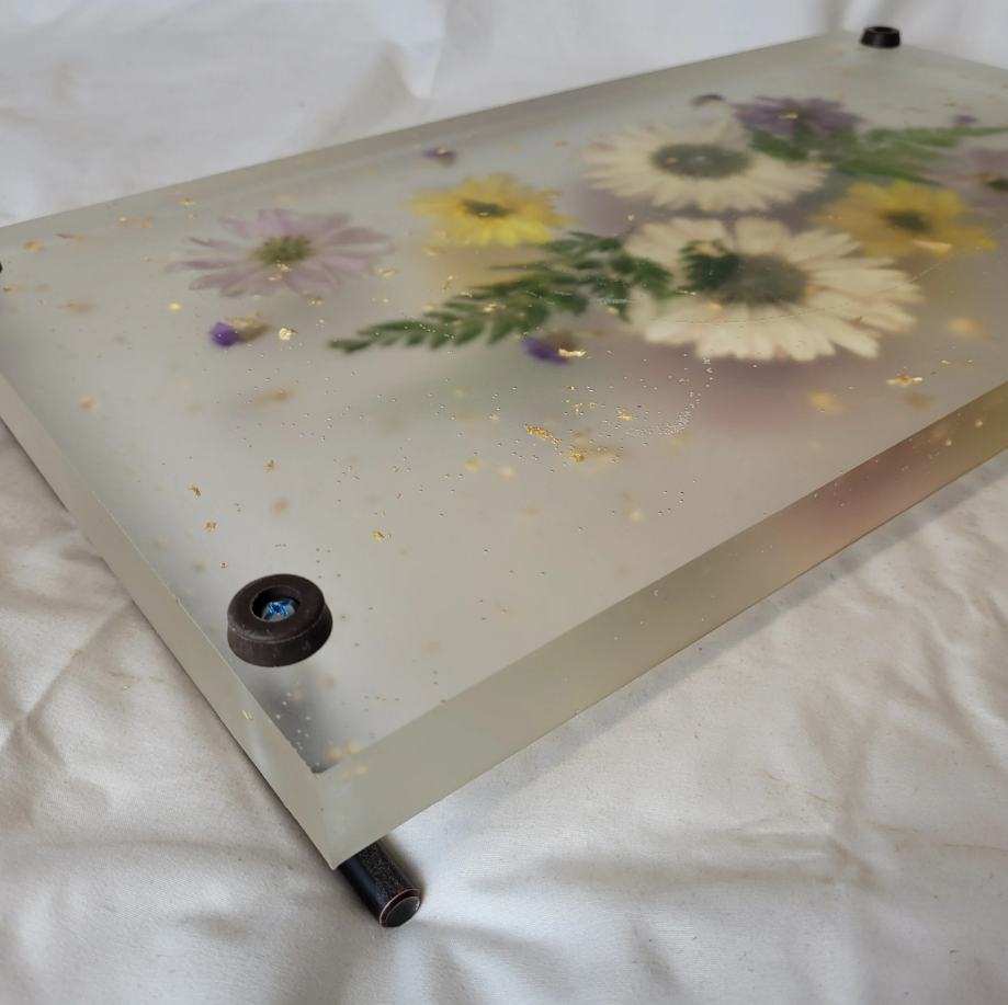 Large Epoxy Serving Tray