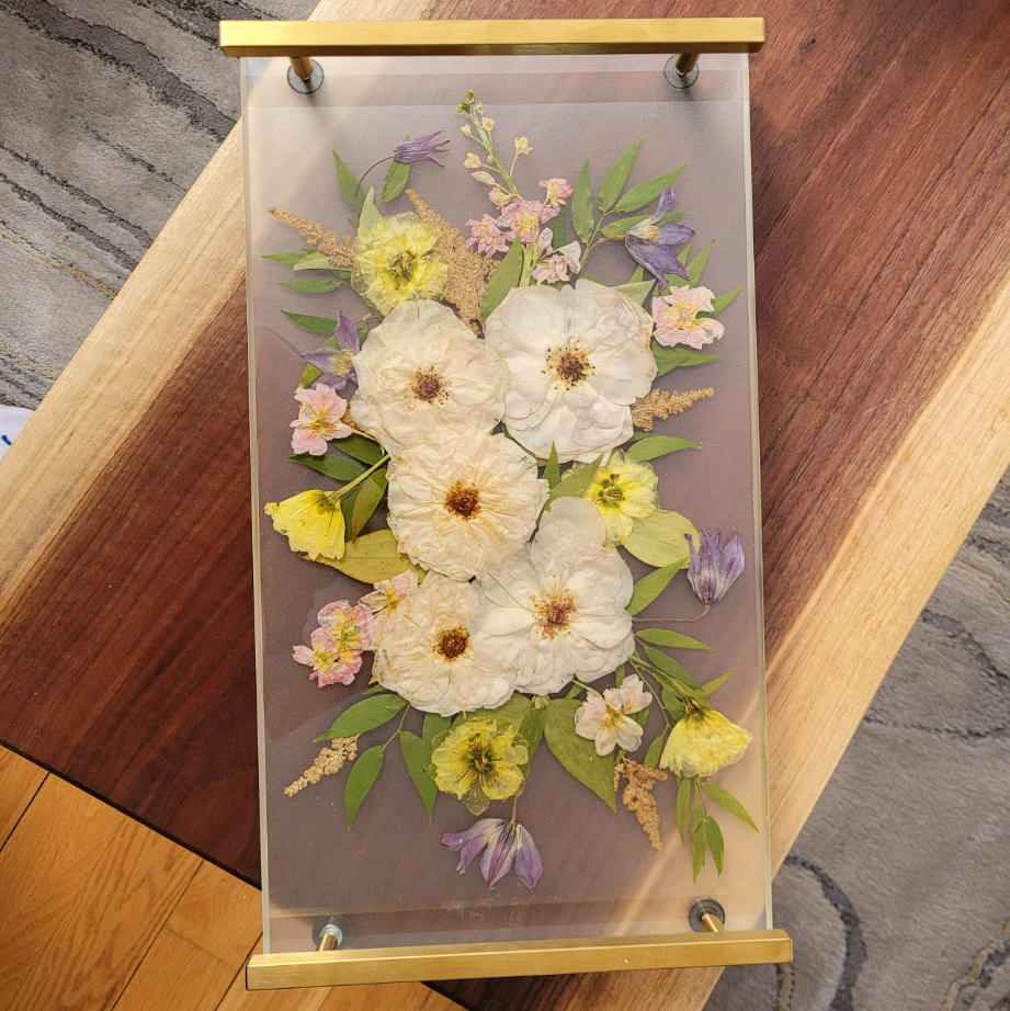 Large Epoxy Serving Tray